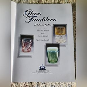 Collector Books on glass tumblers